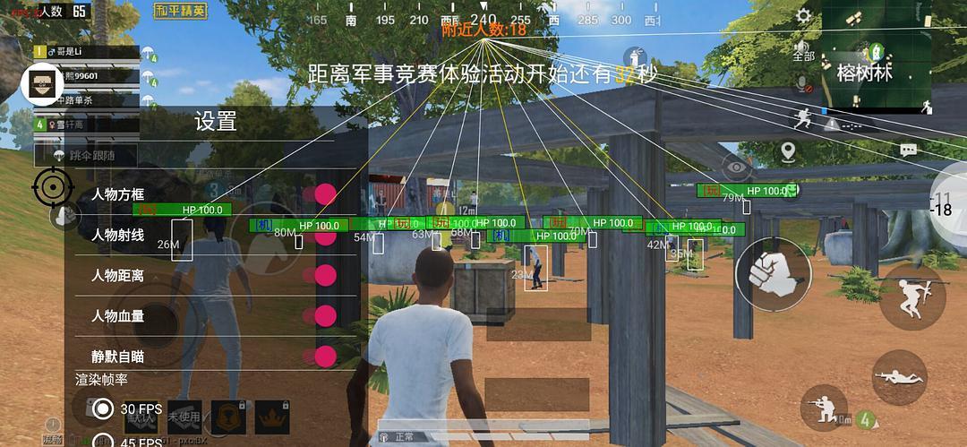 和平精英辅助【XL主播定制】独家绘制透视 完美过检 雷达预警  生态触摸锁 函数自瞄 可观透